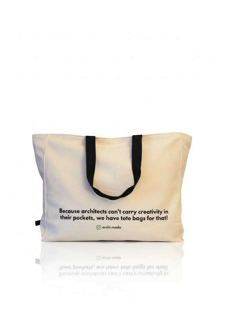 XXL Tote - Nothing scares me anymore – archi mado