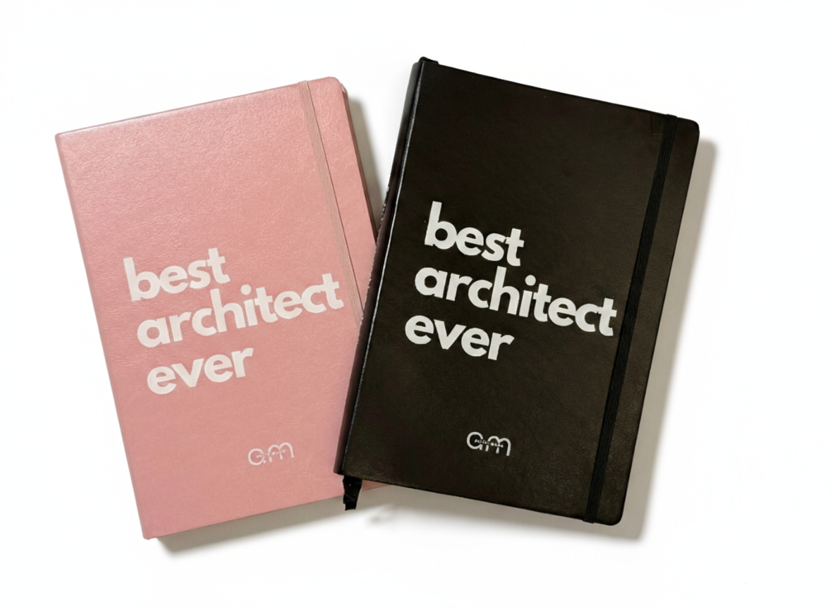 Notebook + Sticker Set Kit - Best Architect Ever