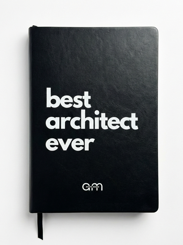 Notebook + Sticker Set Kit - Best Architect Ever