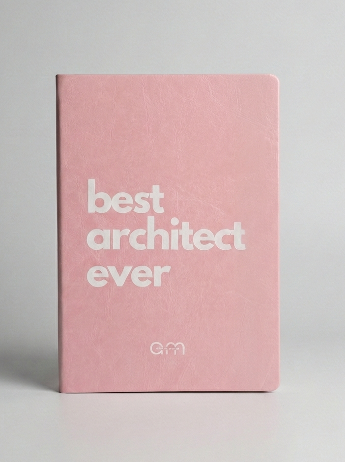 Notebook + Sticker Set Kit - Best Architect Ever