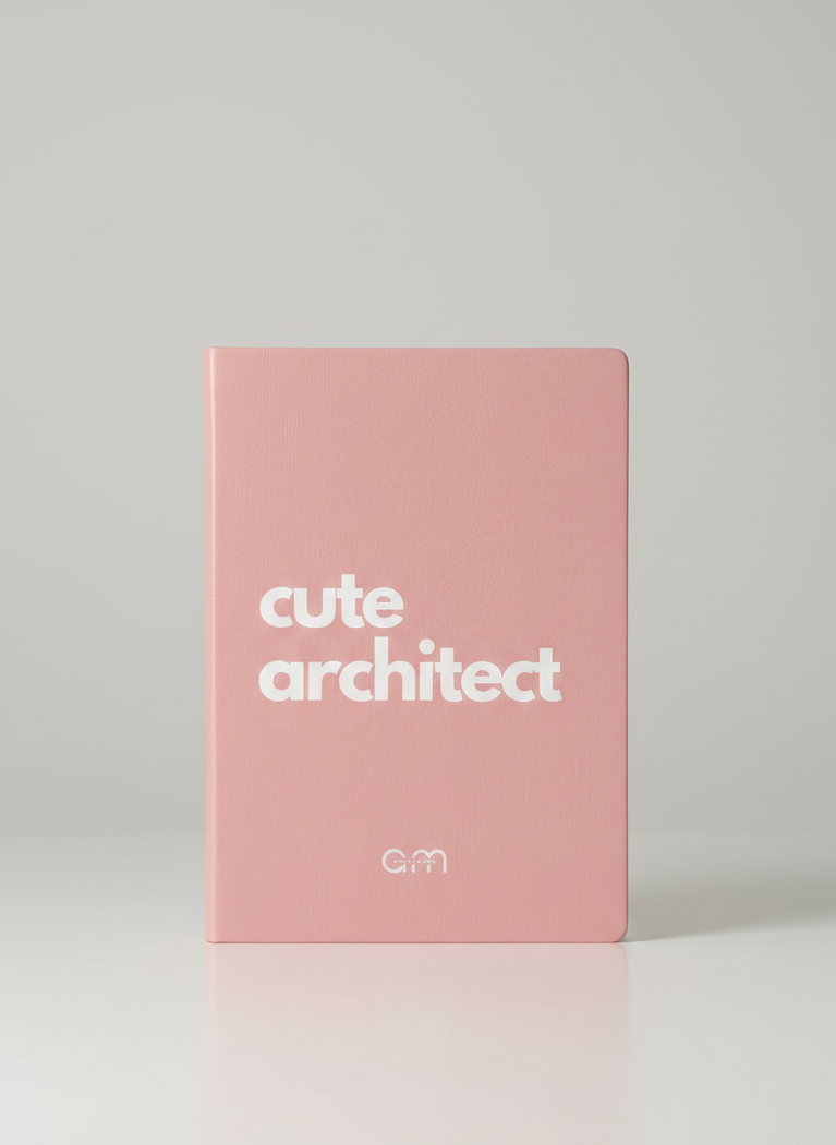Notebook + Stickers Kit - Cute Architect